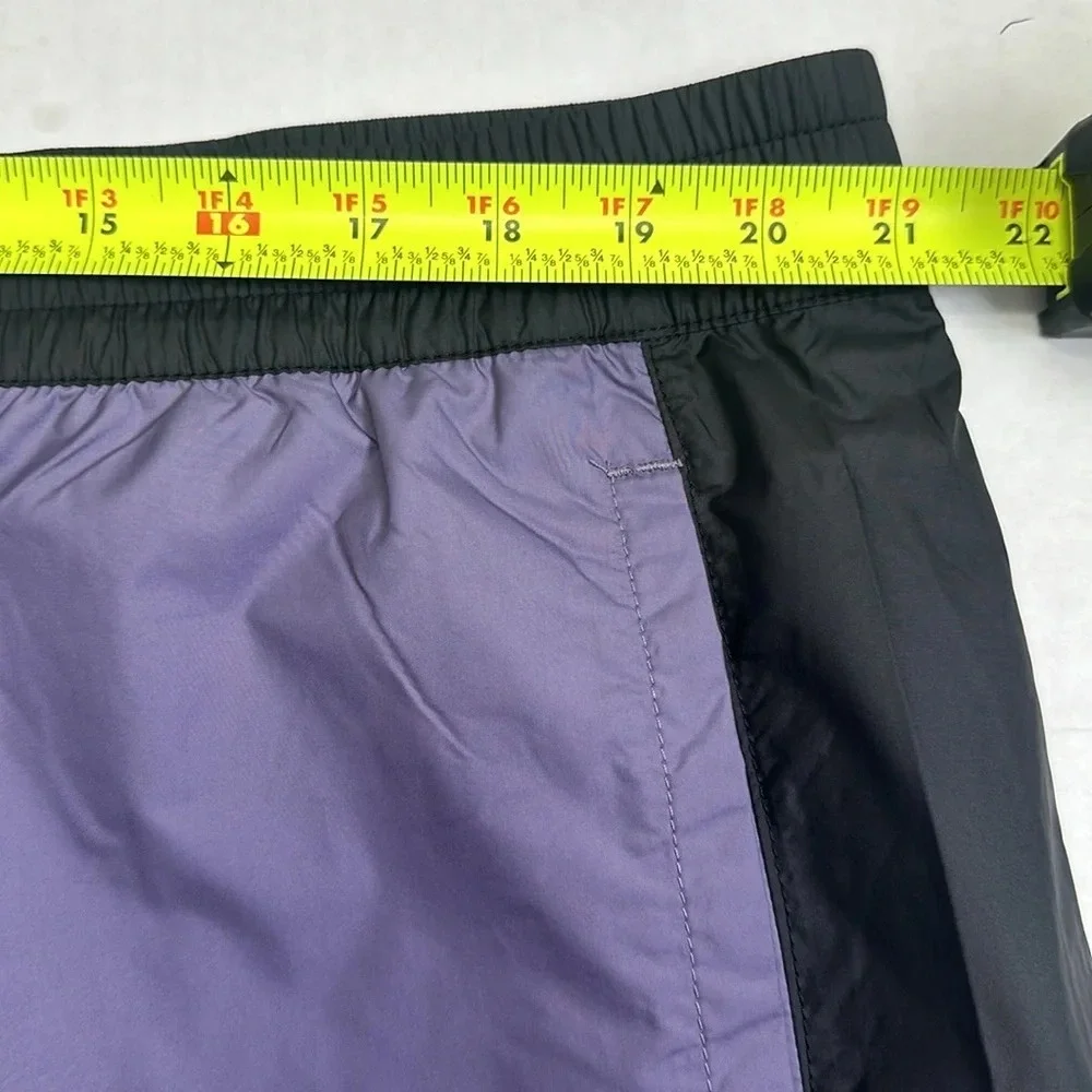 NEW The North Face‎ Men's Hydrenaline Shorts Windwall Pull On Purple Black XXL